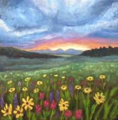 Blossoming Foothills